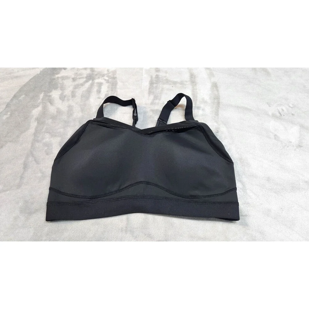 Adore Me Women's‎ Black 38DDD Brylee High Support Sports Bra NWT